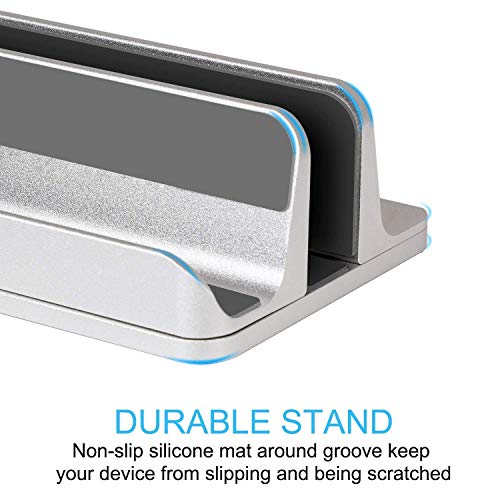 Soporte Vertical Ajustable para Laptop JARLINK Plata miniatura 5