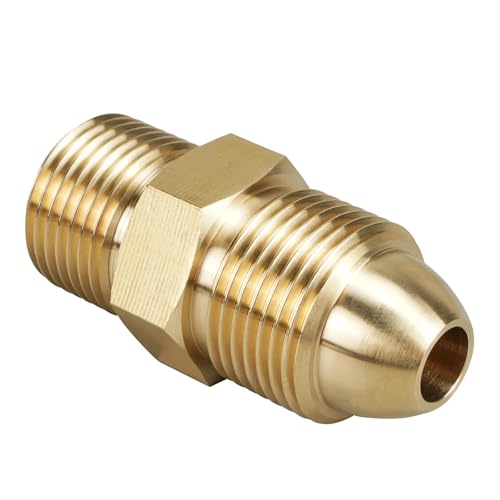 BOQZPZR Nitrogen Refill Cylinder Valve Connector CGA580 Adapter CO2 Transfill Adapters Fill Adaptor Convert G5/8-14 to CGA580