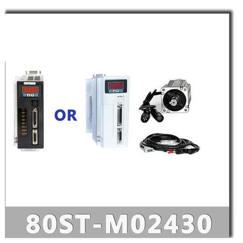 Ficha técnica Servomotor DAISHUJIE 80ST-M02430 220V 750W CA 2.39NM 3000RPM 0.75KW Accionamiento CA Monofásico Imán Permanente Controlador Adaptado WH-B-90-5Sh - Fernando Cortés Ficha técnica Servomotor DAISHUJIE 80ST-M02430 220V 750W CA 2.39NM 3000RPM 0.75KW Accionamiento CA Monofásico Imán Permanente Controlador Adaptado WH-B-90-5Sh - Fernando Cortés