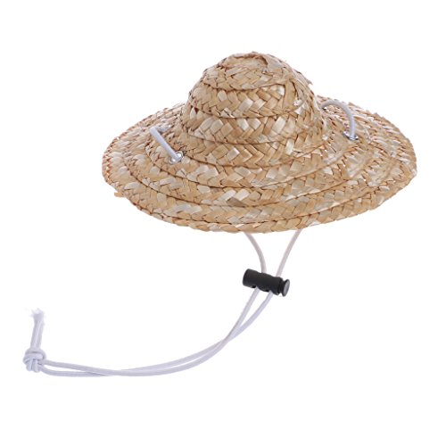 Kocome hawaiian style pet sombrero hat for dog cat diam…