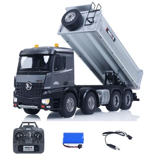 Camion benne télécommandé HUINA 1/14 RTR pour modélisme de chantier de plus de 14 ans
