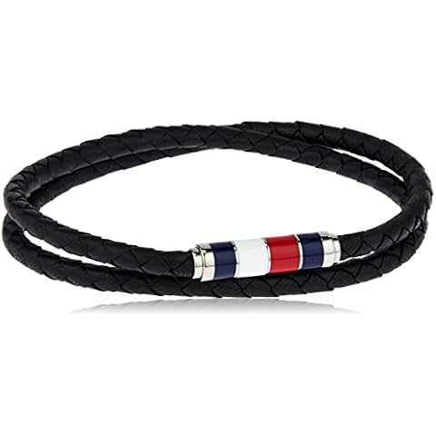 Tommy Hilfiger Casual Core Herren Armband Leder Schwarz Cover