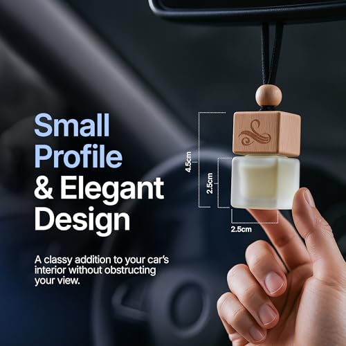 Image of Solvere Diffuser with Vent Clip | Strong Automotive Freshener Long Lasting | Powerful Car Fresheners for Men with Odor Eliminating Technology | Luxury Air Freshener by Perfa