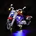 Produktbild LED Beleuchtungsset für Lego Harley-Davidson Fatboy, Beleuchtung Licht Kompatibel mit Lego 10269 (Lego-Modell Nicht Enthalten)