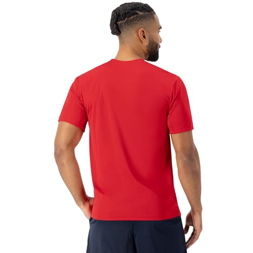 Hanes mens Sport Cool Dri Performance Tee fashion t shirts, Deep Red, 3X-Large US by Hanes - Used condition - Image 3