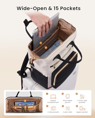 Mochila para portátil LOVEVOOK, 15.6 pulgadas miniatura 2