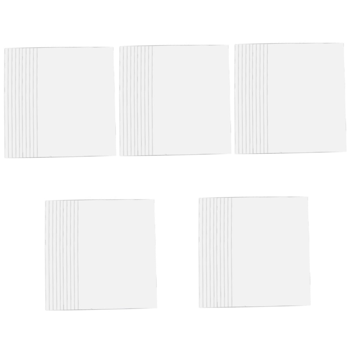 jojofuny 5 Sätze Hochglänzendes Fotopapier Beidseitig Professionelles Druckpapier Für Tintenstrahldrucker Für Foto Und Visitenkartendruck Klare Druckqualität Vielseitig 10 Blätter * 5
