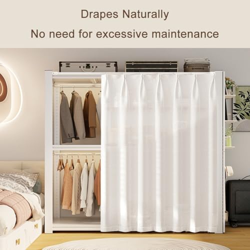 Glissière lavable pour étagères haut de gamme blanc 160 x 200 cm - 6