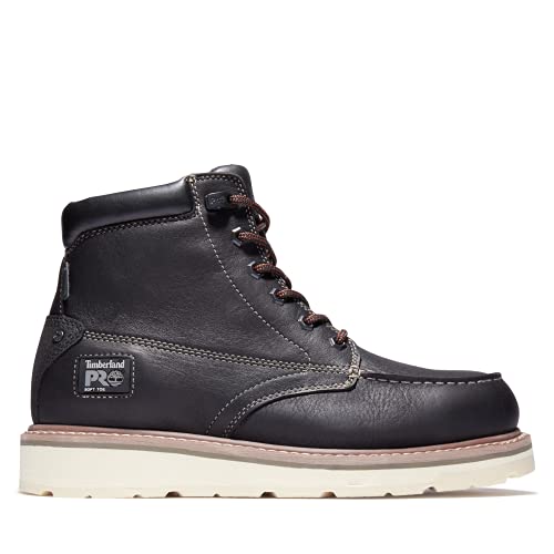 Image of Timberland PRO mens Gridworks Wedge 6 Inch Moc Soft Toe Waterproof Industrial Work Boot
