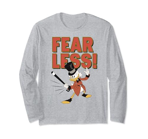 T-shirt DuckTales Scrooge Disney coton vêtement manches longues imprimé