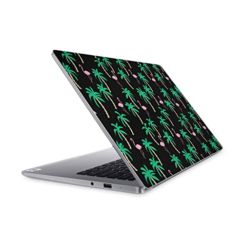Skin Autocollant Couverture Vinyle Premium Flamant Noir Mi Notebook 14