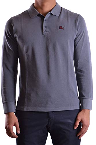 Preisvergleich Produktbild BURBERRY Luxury Fashion Herren MCBI17409 Grau Poloshirt / Jahreszeit Outlet