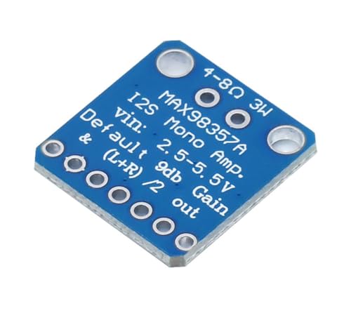 3 Stück MAX98357A I2S 3W Mono Verstärker der Klasse D filterloses Amplifier Breakout-Modul DAC Decoder-Modul Audio Board mit breitem Anwendungsbereich