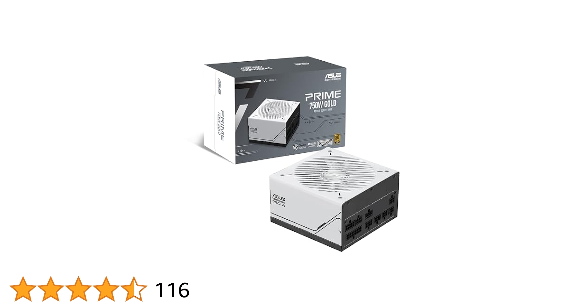 ASUS PRIME 850W GOLD 電源ユニット Amazon.com: ASUS Prime 850W Gold (850 Watt, ATX 3.0