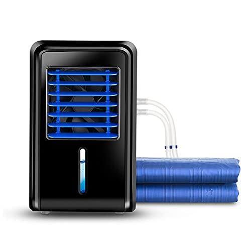 YLJXXY 2 in 1 Tragbarer Klimaanlage & Matratze, Luftkühler Ventilator Klimagerät mit Kühlwasser Kühlmatte im Sommer Cover