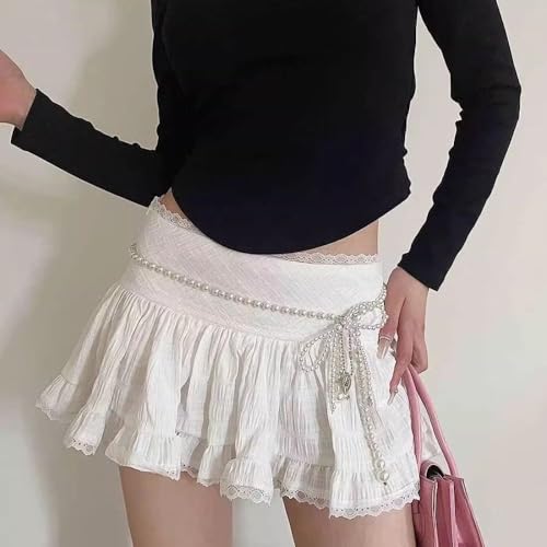 Luxury Design Decorative Jewelry Elegant Bowknot Pearl Belt4