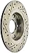 StopTech 127.45081L Sport Drilled/Slotted Brake Rotor (Rear Left), 1 Pack