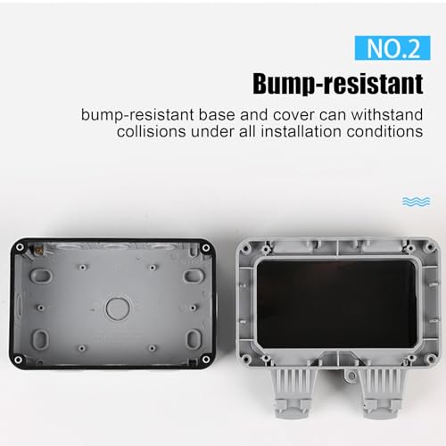 Boîte électrique étanche et robuste pour protection de cordon extérieur