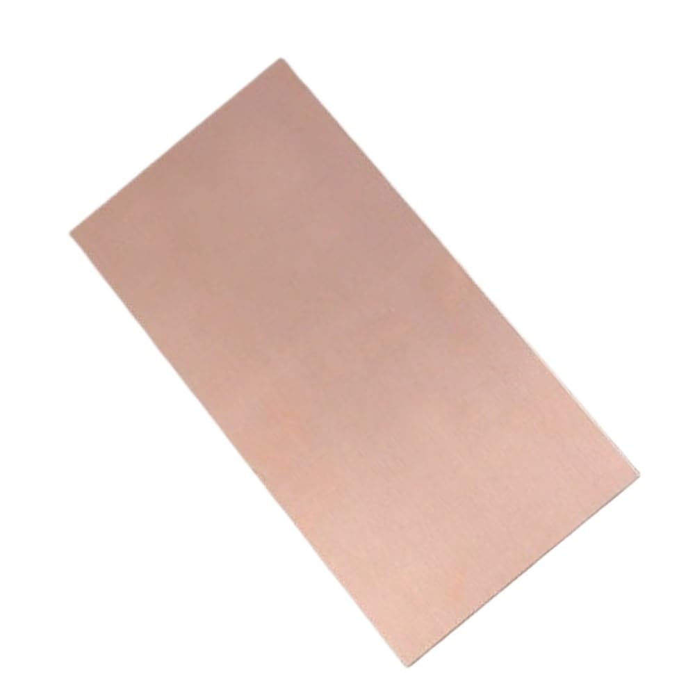 1 Stück Kupferplattenrolle, Länge 100–5000 mm, reine Kupferfolie, Heimwerker-Metallblech, leicht zu schweißen(0.2x200x1000mm)