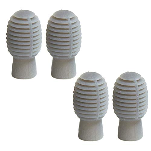 4pcs Drum Accessories Drum Stick Cap Silicone Drumstick Tips Drumstick Cap Drumstick Cover