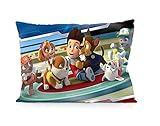 DoubleUSA Paw Patrol Pillowcases Two Sides Print Zipper Pillow Covers 20
