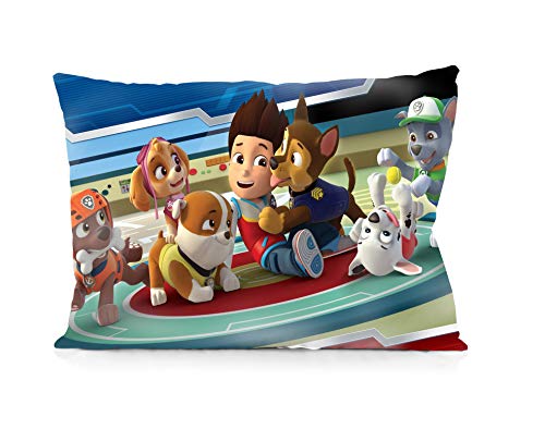 AWEHIRU DoubleUSA Patrol Pillowcases Both Sides Print Zipper Pillow Covers 20