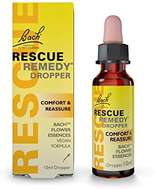 RESCUE REMEDY Dropper, 10mL, Natural Homeopathic Stress Relief