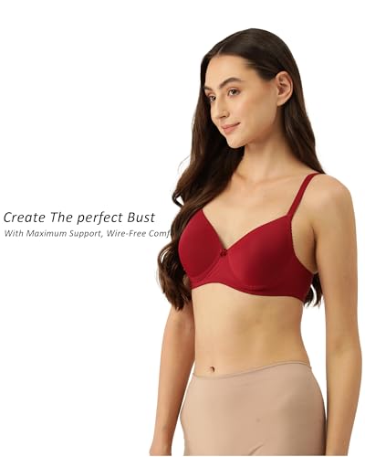 Image of LEADING LADY Women's Printed & Solid Lightly Padded T-Shirt Bra