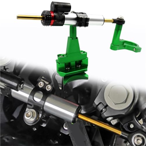 Amortisseur de direction vert pour Kawasaki Ninja 400 2018-2019