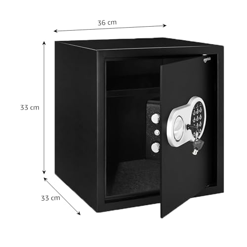 Image of Amazon Basics Digital Safe With Electronic Keypad Locker For Home, Gross Capacity - 39L (Net - 33L)