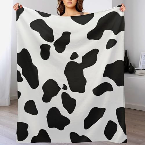 Couverture pour canapé et salon confortable imprimé vache - 5