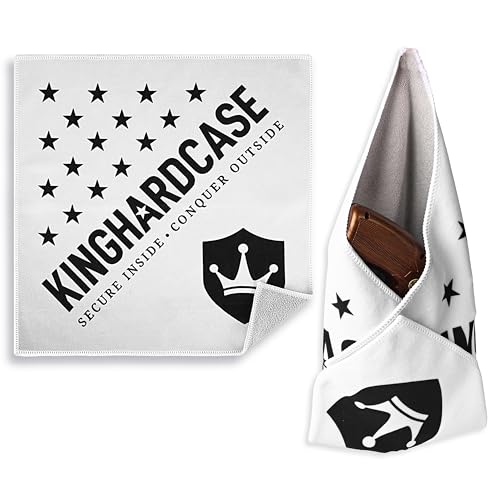 Kinghardcase Cleaning Cloth, 13.7 * 13.7-Inch, Dry Cloth, Absorbs Water and Oil, Reusable, Magic Self-Adhesive Cloth, Protect Packaged Items from Scratches