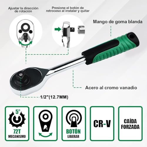 Listado y reviews de Juego de llaves y dados del mes. 30 Imagen adicional