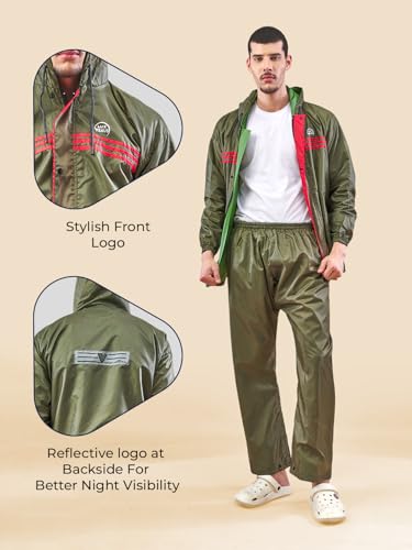 Image of LUX VENUS Reversible Rain Suit for Men.