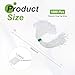 DEFANEX 1000pcs Polyester Hang Tag String (200mm / 7.9