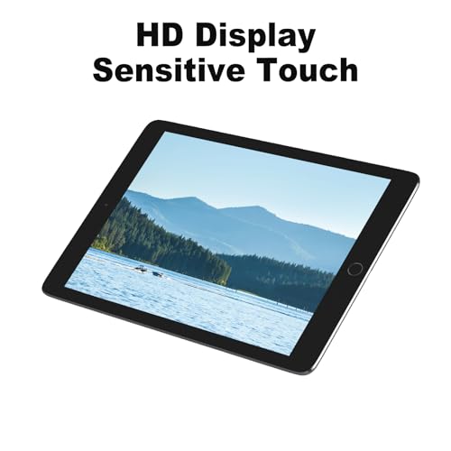 NB+ Touchscreen Digitizer für iPad 7 iPad 8 Display 10,2 Zoll, iPad 2019 2020(A2197 A2198 A2200 A2270 A2428 A2429 A2430) Generation, mit Werkzeug Set, mit Vorab klebender(Schwarz)