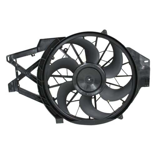 Lmrysalque Radiator Cooling Fan Blade V6 Assembly for Ford for Mustang 3.8L 1999-2004 Does Not Include Shroud FO3115131 3R3Z8C607A