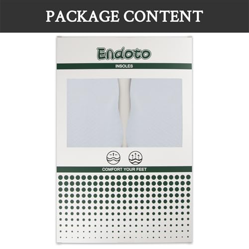 Image of Endoto Insoles for Nike Air Force 1 / Jordan 4 / AJ4 Sneakers, Replacement EVA Inner Sole Inserts for Airforce One /for AF1 Men & Women Shoes