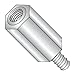 1/4" OD Hex Standoffs (Male-Female) / 6-32 x 7/8" / Stainless Steel/Outer Diameter: 1/4" / Thread Size: 6-32 / Length: 7/8" (Carton: 500 pcs)