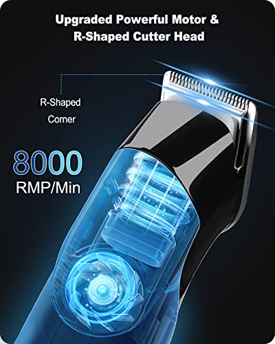 Beaulush Beard Trimmer For Men, Mens Beard Face Hair Trimmer Cordless Washable Facial Nose Mustache Trimmer Groomer, Electric Shaver 5 In 1 Body Grooming Kit For Men Usb Rechargeable #TOP6
