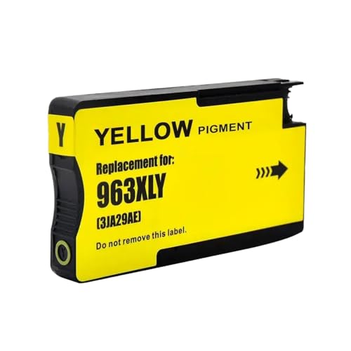 Cartouche 963XL Jaune Compatible Imprimante OfficeJet Pro 9010 9015 967XL
