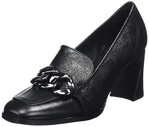 Högl Damen Glenn Pumps, Schwarz, 37 EU X-Weit