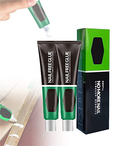 All-Purpose Glue - Super Glue All Purpose Adhesive - Nail-Free Glue Adhesive Sealant,Universal Super Glue for Resin Ceramic Metal Glass,Multifunctional Adhesive Glue (2pcs) Cover