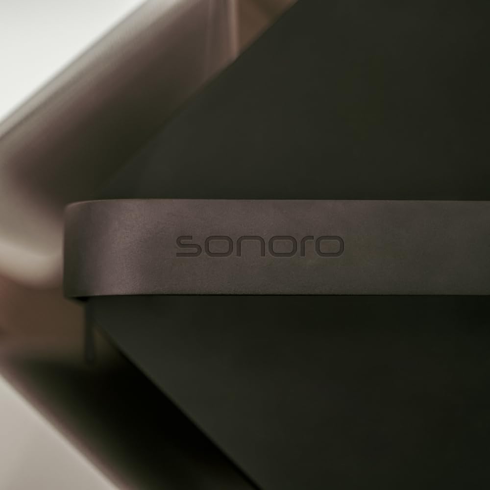 sonoro VIBES XL - Outdoor Bluetooth Lautsprecher - 360° Sound, 4×3" Fullrange-Treiber & 8" Subwoofer, IPX4 spritzwassergeschützt, 16 Std Akku, Auracast™, Premium Design für Garten & Terrasse (Schwarz)