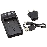 NinoLite USB型 バッテリー 用 充電器 BN-VF707 BN-VF714 BN-VF733 対応 チャージャー