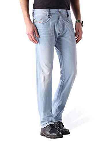 Preisvergleich Produktbild Diesel Waykee 0852I Herren Jeans Hose Regular Straight (Blau, W36 / L32)