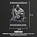 Premium Christian Templar Car Decal – Durable & Waterproof Vinyl Sticker 'He Who Kneels Before God' – Knight Templar Catholic Decal for Car, Truck, Window, Laptop, Tumbler | 6.1 Inches