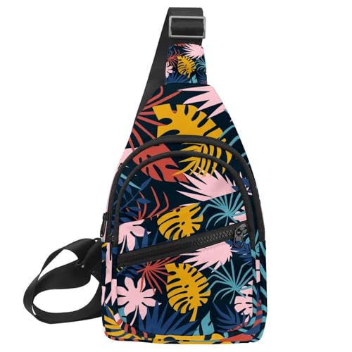 Bolsa cruzada para hombre y mochila bandolera impermeable con estampado original de Halloween
