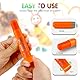 TBC The Best Crafts Dicke Buntstifte für Kinder, Abwaschbar Malstifte, Ungiftig Wachsmalstifte, 36 Farben, Wachsmalkreide für Kleinkinder