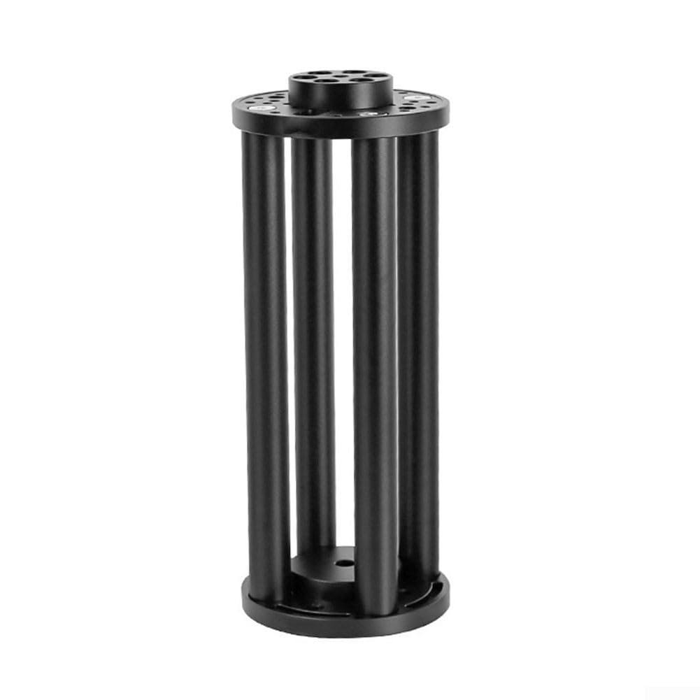 Aluminium Alloy Equatorial Mount Extension Column for EQ3 EQ5 | Sturdy heightening section, lightweight booster for stable viewing, fits EQ3 and EQ5 tripods